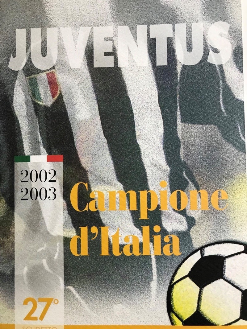 2003 Juventus Campione D'Italia 2002/2003