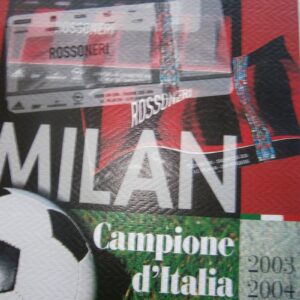 2004 Milan Campione D'Italia 2003/2004