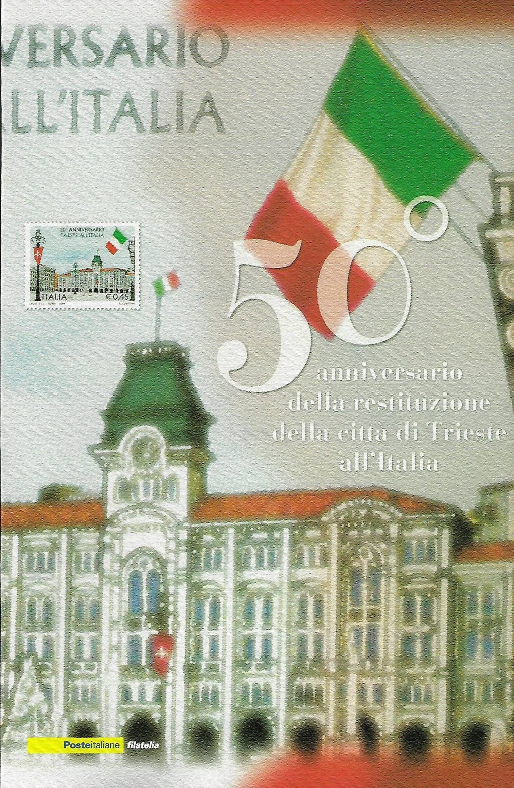 2004 50° Anniversario della Restituzione di Trieste all'Italia