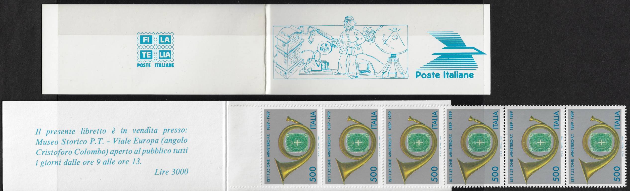 1989 Ufficiali 100° Ministero Poste