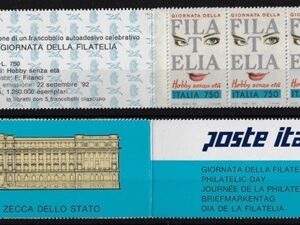 1992 Ufficiali Giornata Fil.(cimosa dent)
