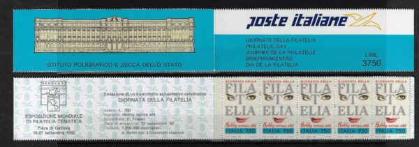 1992 Ufficiali Labbro interrotto (cimosa n.d.)