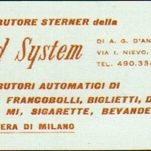 1957 Ufficiali Vend System 4 v da £ 25