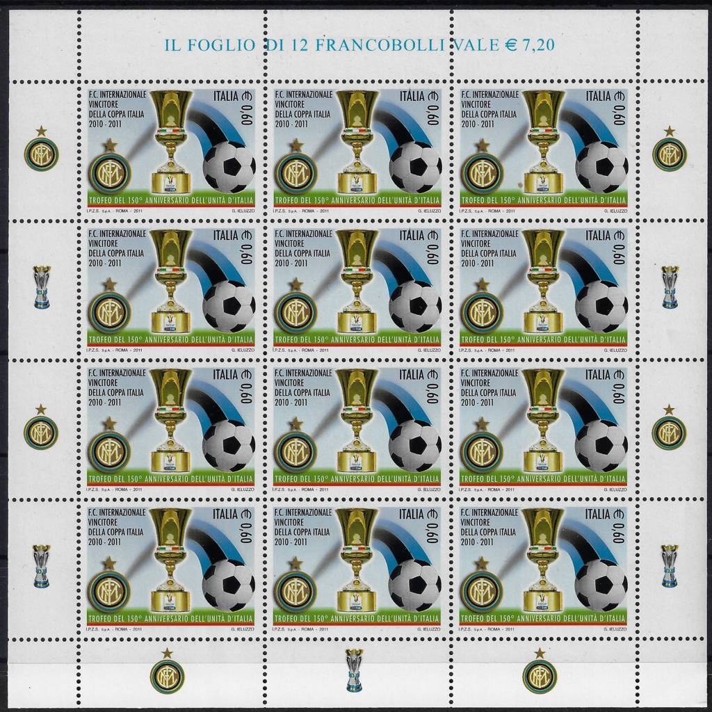 2011 Inter Campione Coppa Italia Calcio