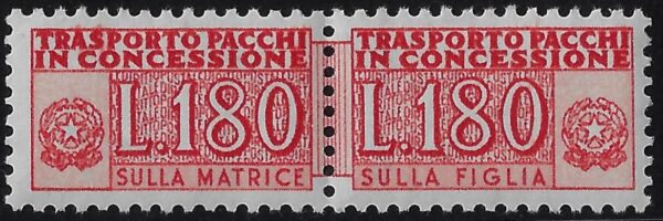 1966 Pacchi Concessione Stelle £ 180