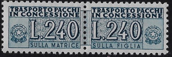 1966 Pacchi Concessione Stelle £ 240