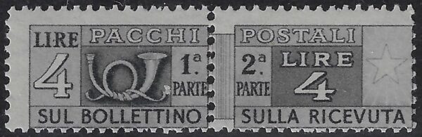 1946 Pacchi postali £. 4