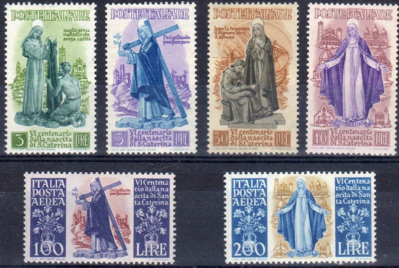 1948 S. Caterina da Siena serie completa