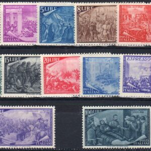 1948 Centenario del Risorgimento serie completa