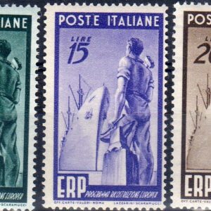 1949 Programma di ricostruzione dell'Europa ERP serie completa