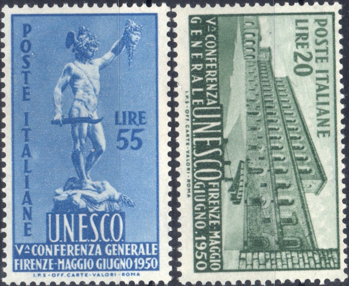 1950 5° Conferenza Unesco serie completa