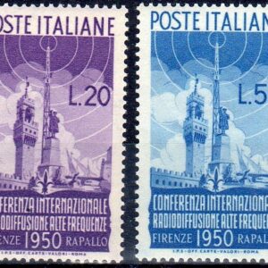 1950 Conferenza Internazionale di Radiodiffusione serie completa