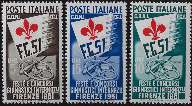 1951 Ginnici serie completa