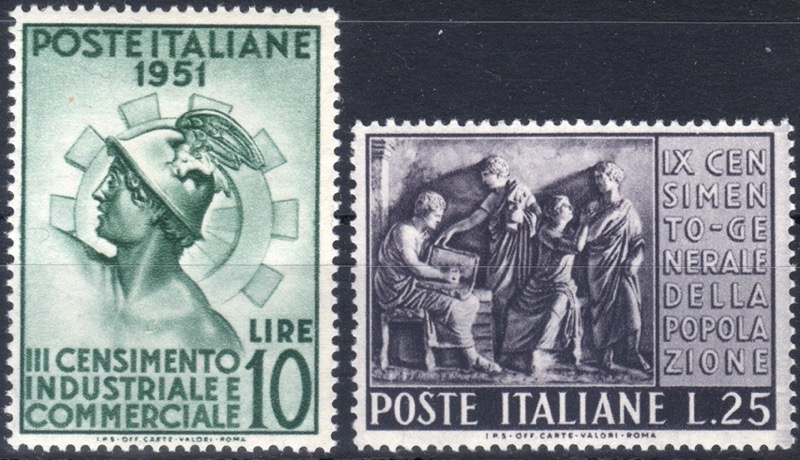 1951 Censimento serie completa