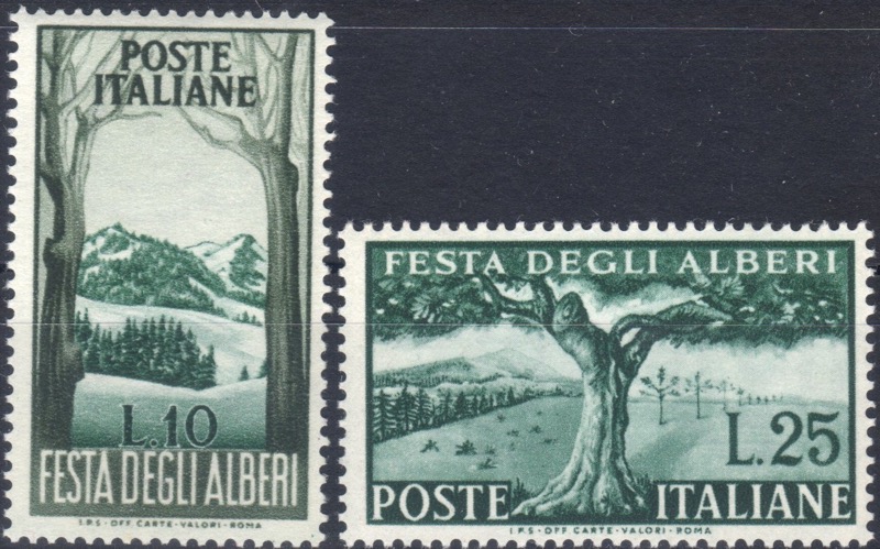 1951 Festa Alberi serie completa