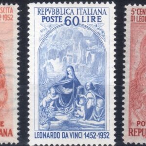 1952 Leonardo da Vinci serie completa