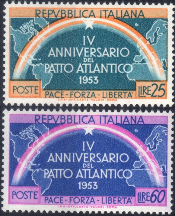 1953 Patto Atlantico serie completa