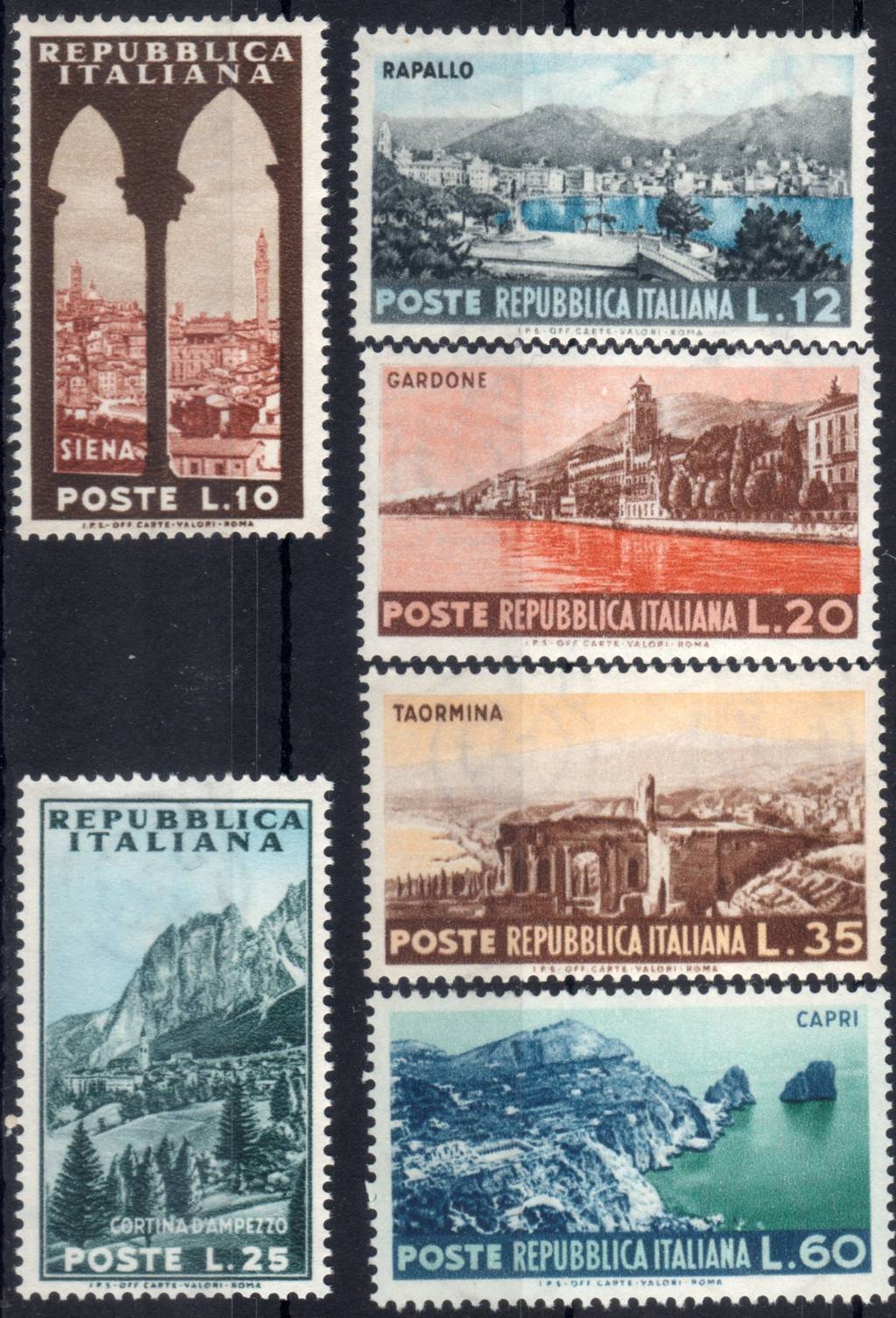 1953 Turistica serie completa