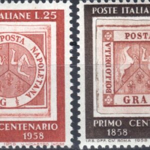1958 Francobolli Napoli