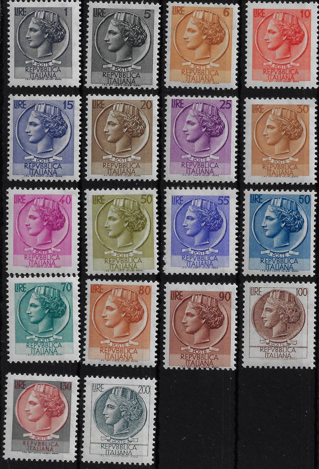 1968 Siracusana fluorescente