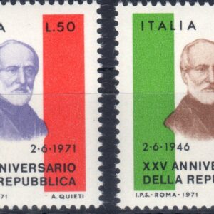 1971 25° anniversario della Repubblica