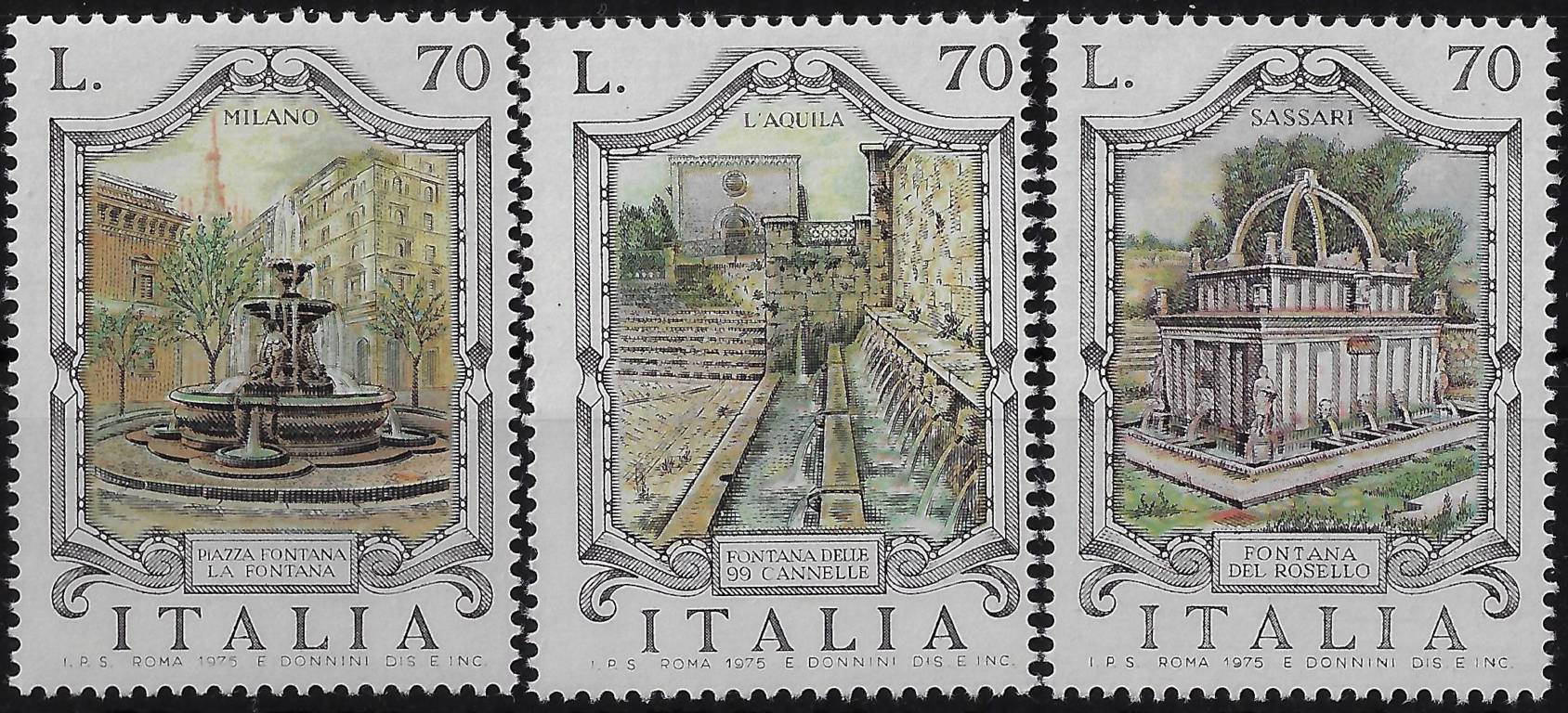 1975 Fontane d'Italia