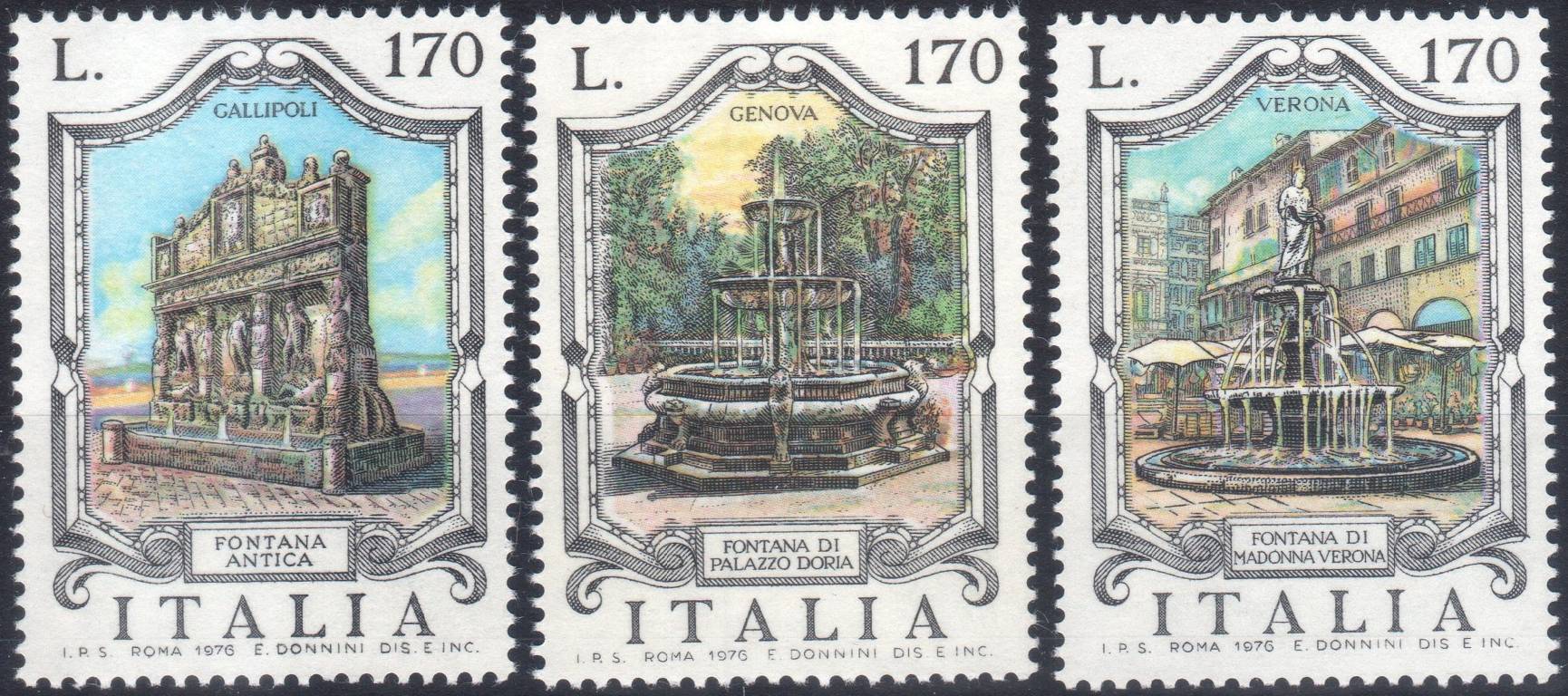 1976 Fontane d'Italia