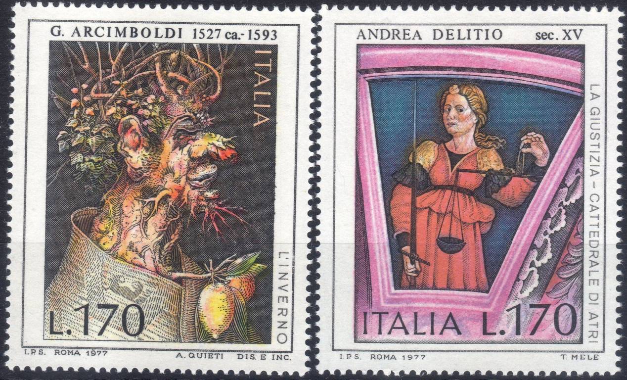 1977 Arte Italiana - Delitio e Arcimboldi