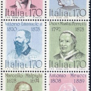 1978 Personaggi Illustri (Blocco)