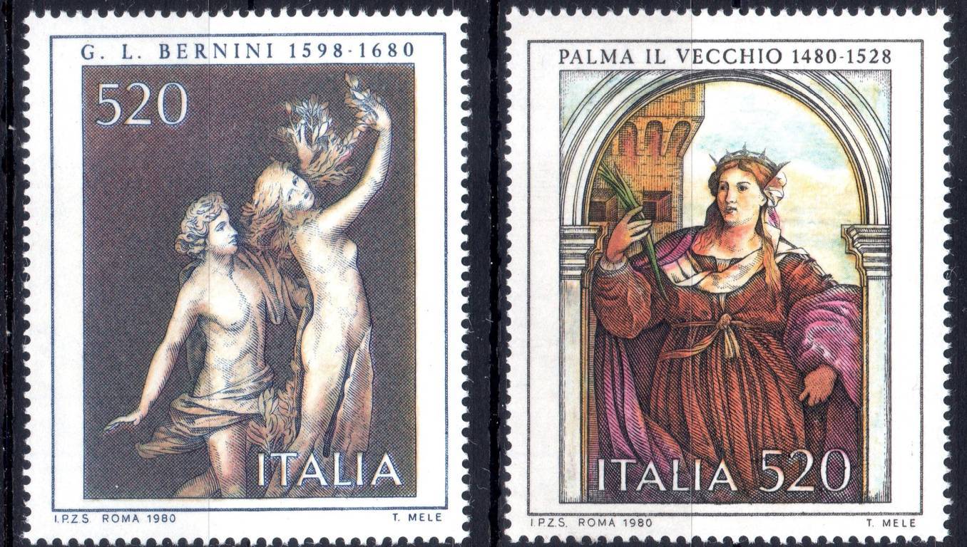 1980 Arte Italiana - Palma il Vecchio e Bernini