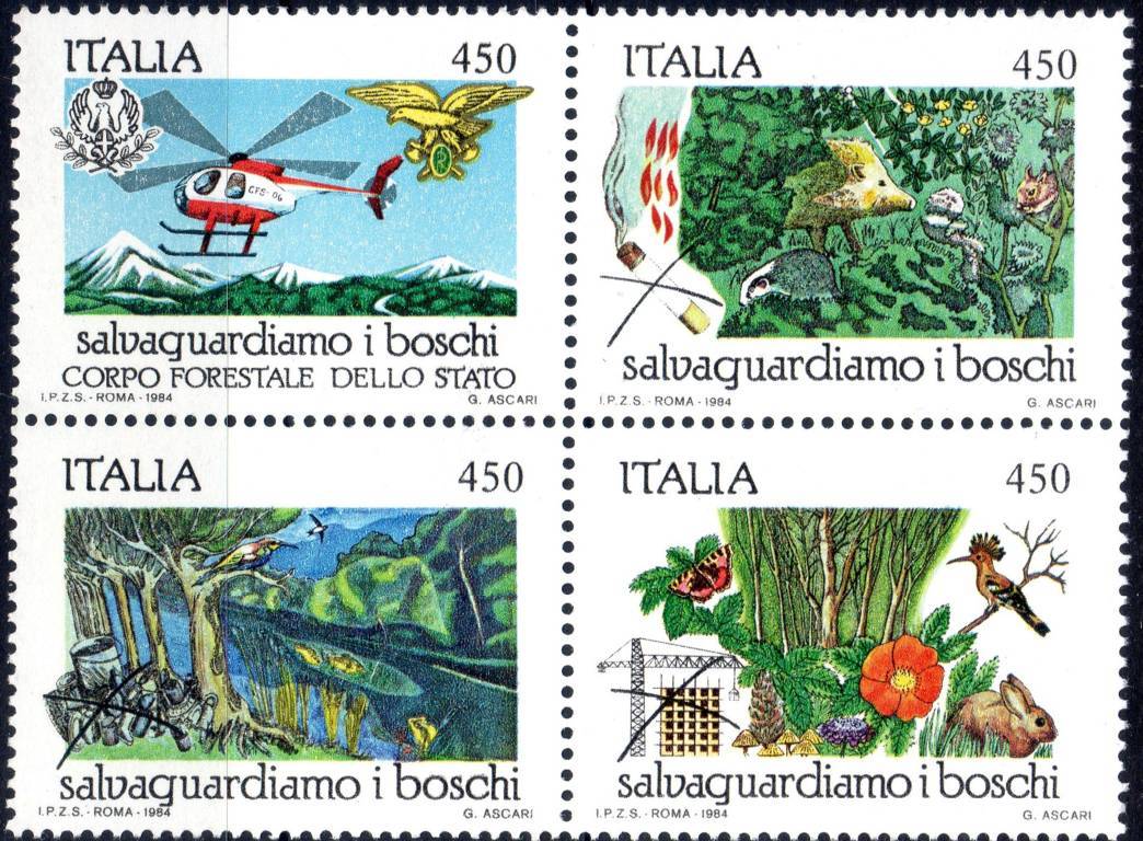1984 Natura Blocco
