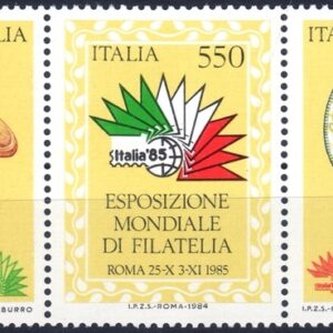 1984 Expo Filatelia Trittico