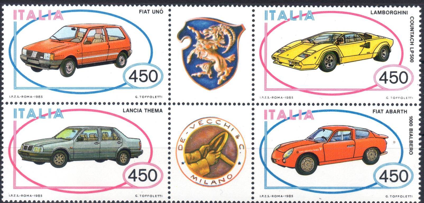 1985 Automobili Blocco 2° serie