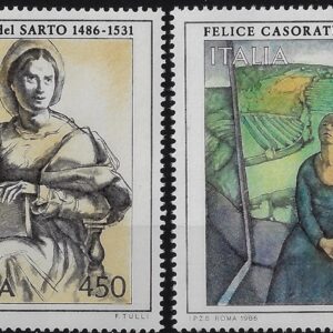 1986 Arte Italiana - Del Sarto e Casorati