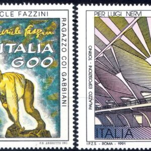 1991 Patrimonio Artistico - Fazzini e Nervi