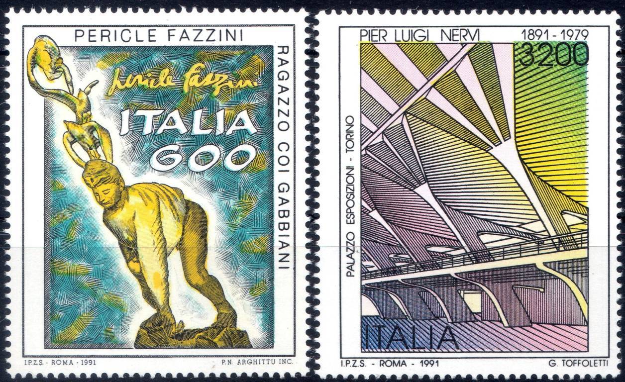 1991 Patrimonio Artistico - Fazzini e Nervi