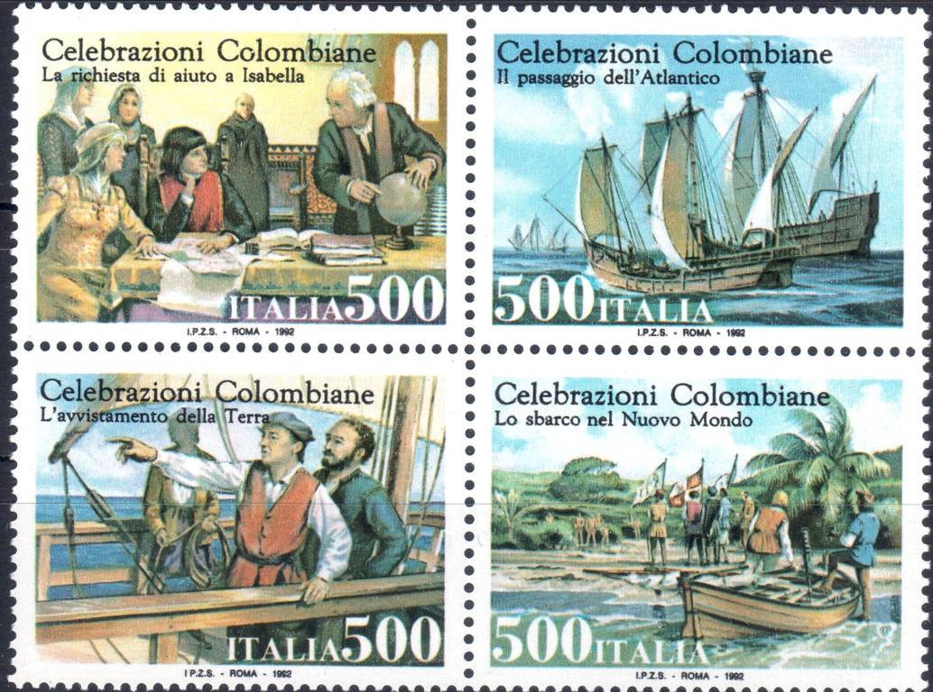 1992 Celebrazioni Colombiane (Blocco)