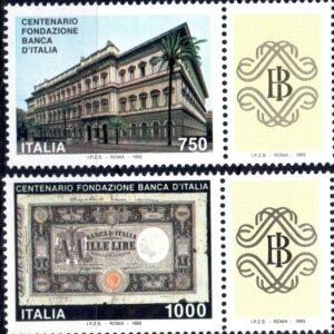 1993 Banca d'Italia Coppie + chiudilettere