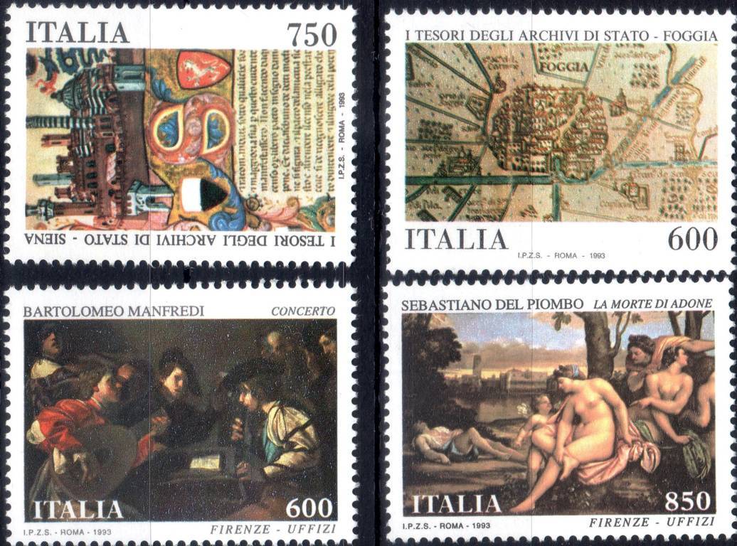 1993 Tesori dei musei