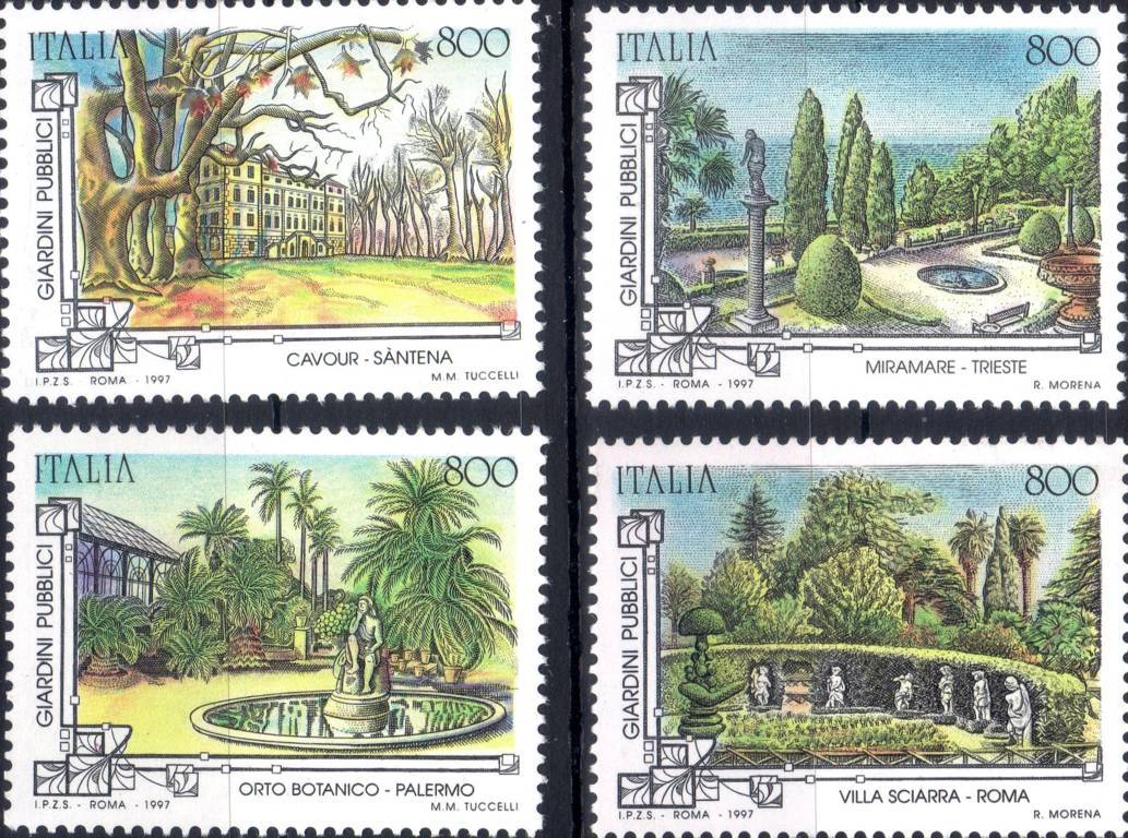 1997 Patrimonio Artistico - Giardini