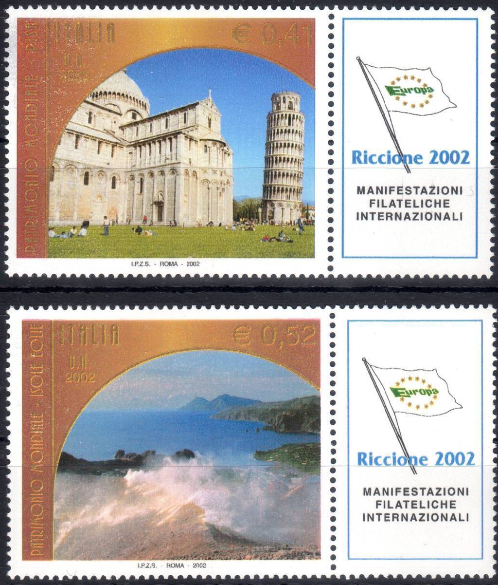 2002 UNESCO - Riccione con appendice