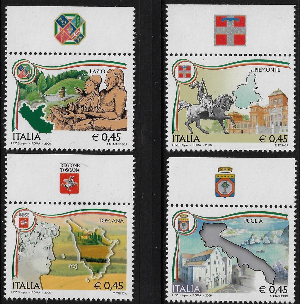 2006 Regioni III con bandella bassa