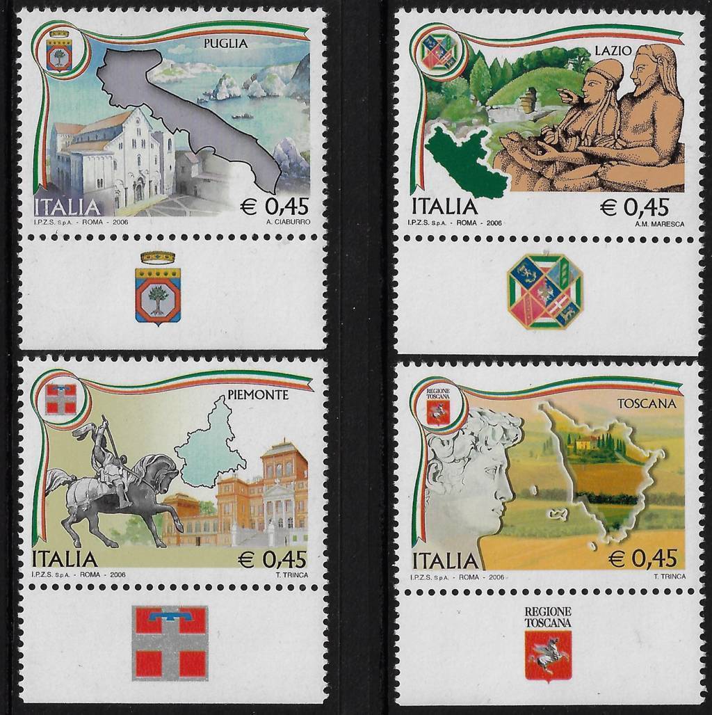 2006 Regioni III con bandella alta