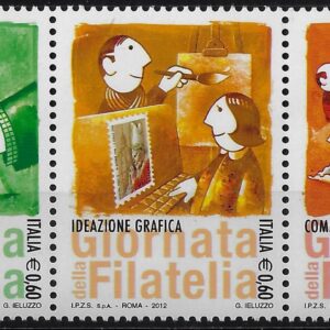2012 Giornata Filatelia Striscia