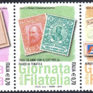 2013 Giornata Filatelia Striscia