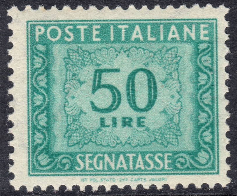 1947 Segnatasse Cifra £. 50