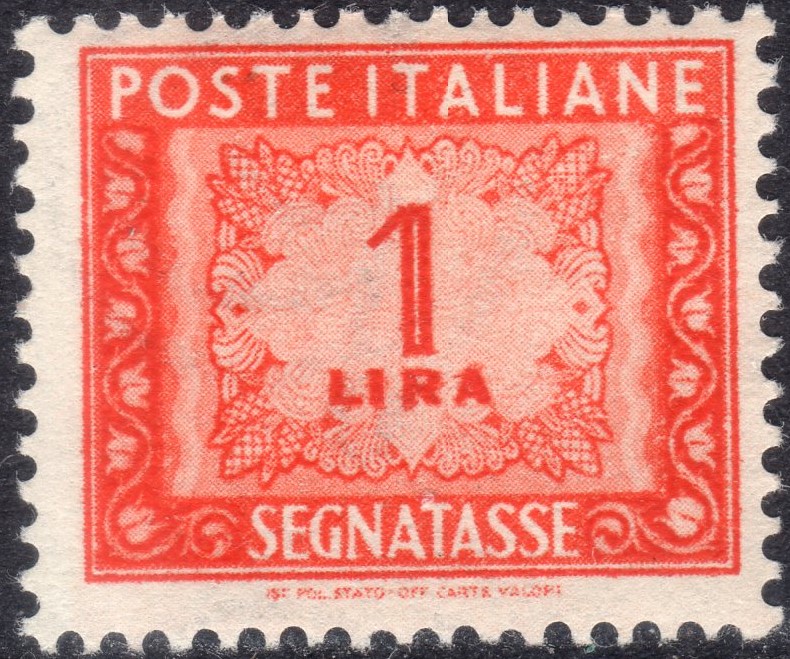 1947 Segnatasse Cifra £. 1