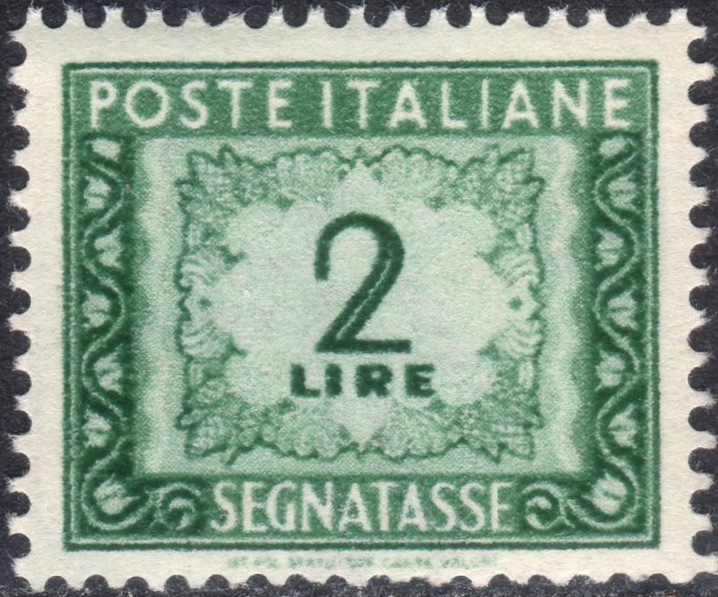 1947 Segnatasse Cifra £. 2
