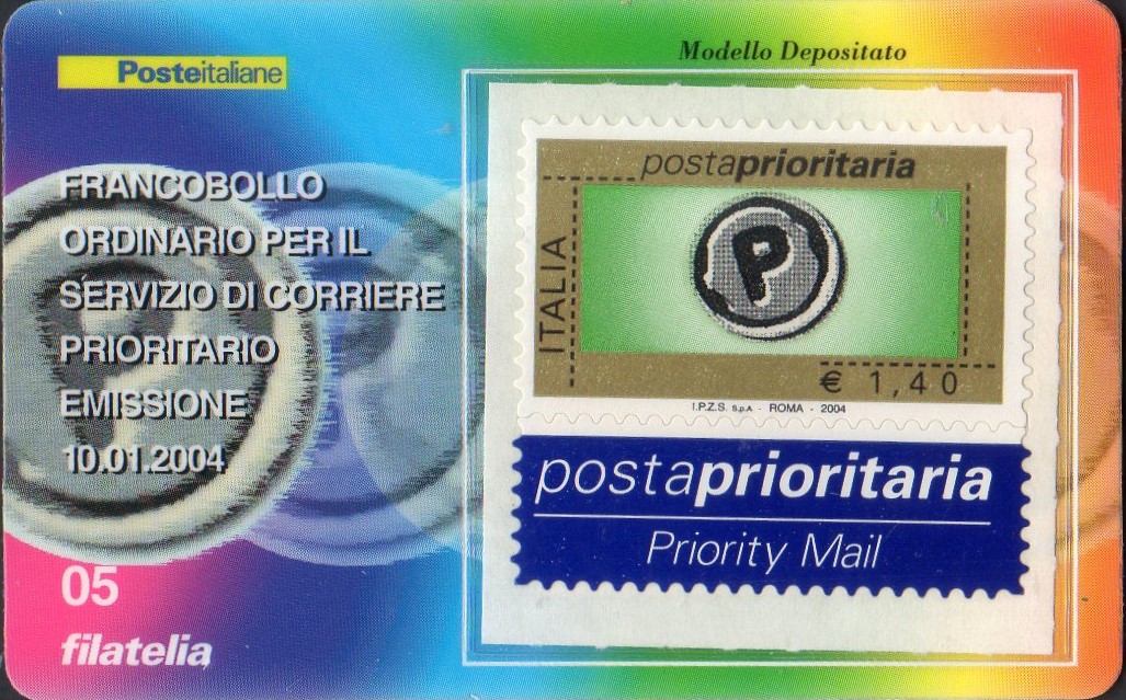 2004 posta prioritaria 1,40