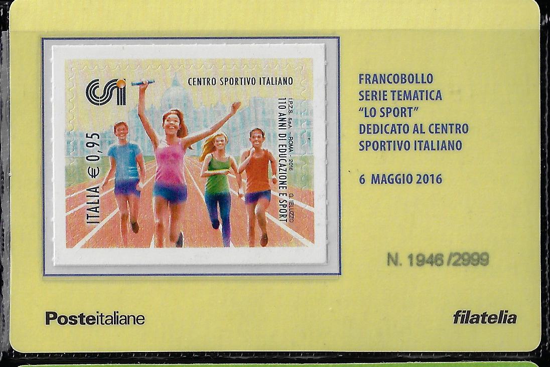 2016 centro sportivo italiano 
